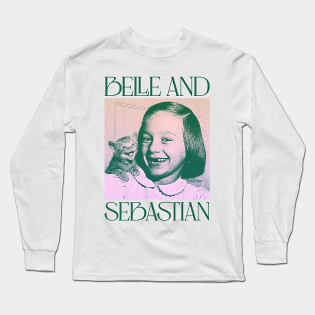 Belle & Sebastian - Retro Fanmade Long Sleeve T-Shirt by fuzzdevil